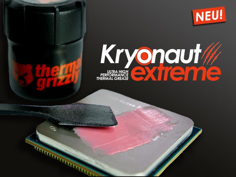 Thermal Grizzly TG-KE-002-R Kryonaut Extreme Thermal Paste, 2g