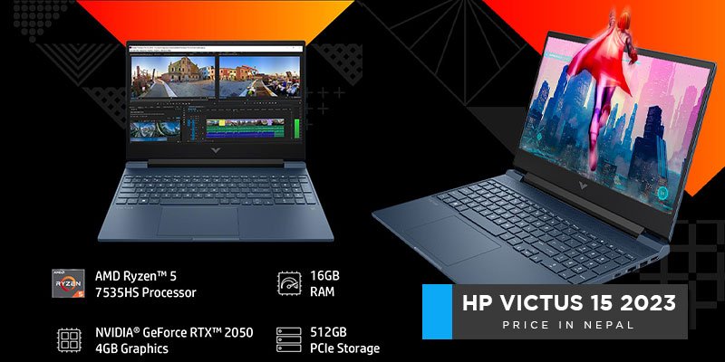 HP Victus 15 Price in Nepal 2023 with AMD Ryzen 5 & RTX 2050