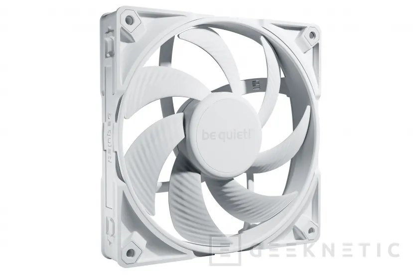 Geeknetic Be Quiet has launched the Silent Wings 4 and Silent Wings Pro 4 fans in white 3