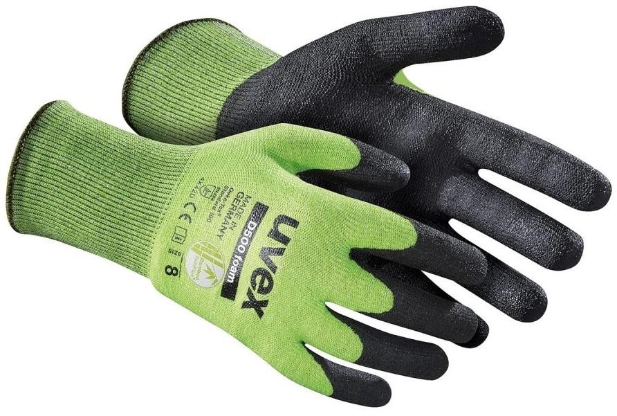 Uvex D500 gloves (Size L)