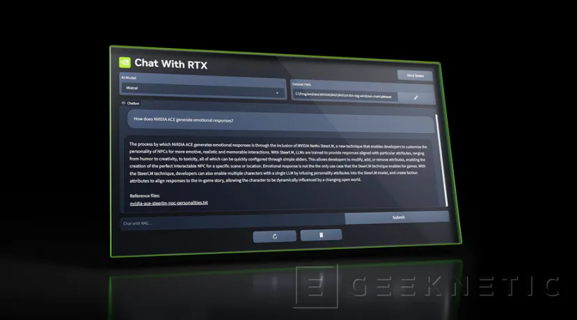 Geeknetic NVIDIA Adds Google Gemma and ChatGLM3, Image and Natural Language Support to ChatRTX 2