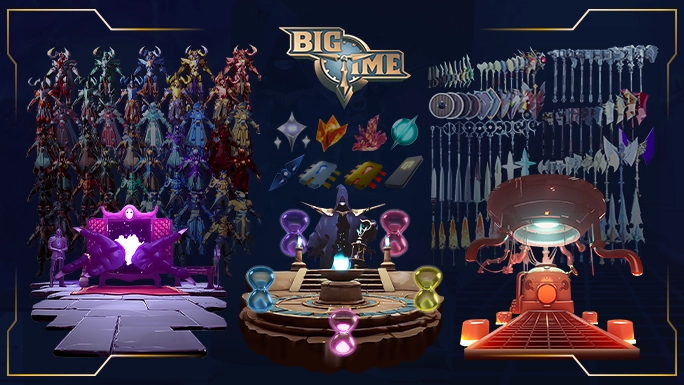 Item system in Big Time 