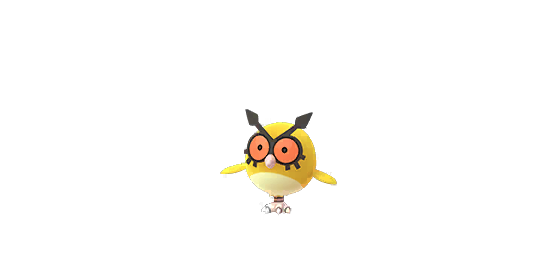 Shiny Hoothoot - Pokemon GO