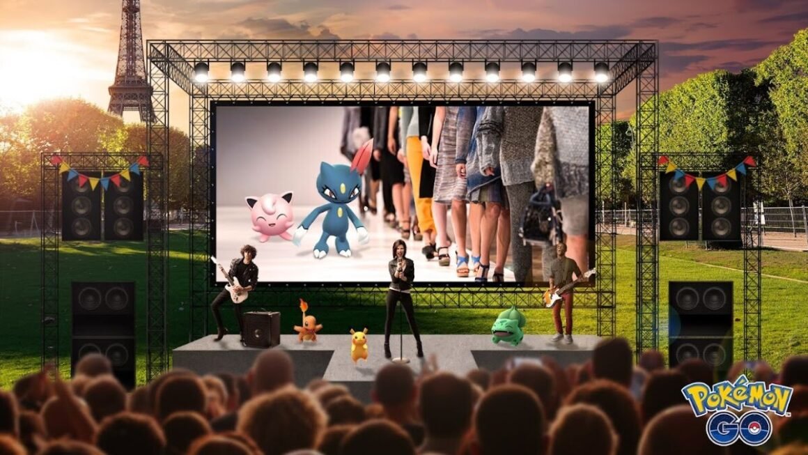 Pokémon GO Fashion Week 2024 Couafarel, oneoff study, music festival